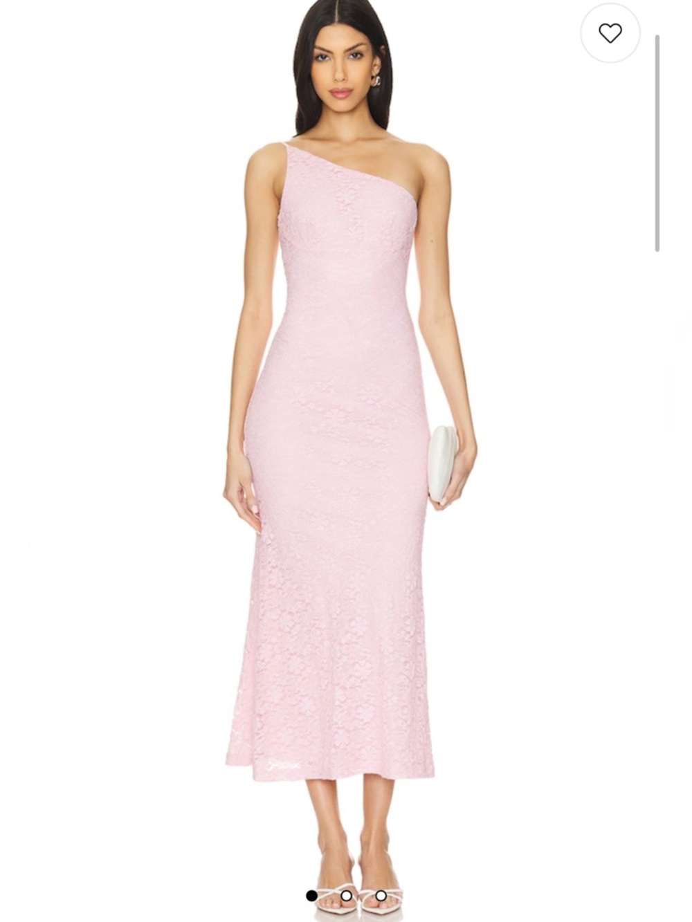 Bardot albie knit maxi dress in candy pink